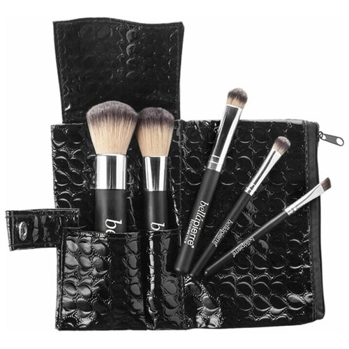 Набор кистей для путешествий Bellapierre cosmetics 5 Pcs Travel Brush 5 шт