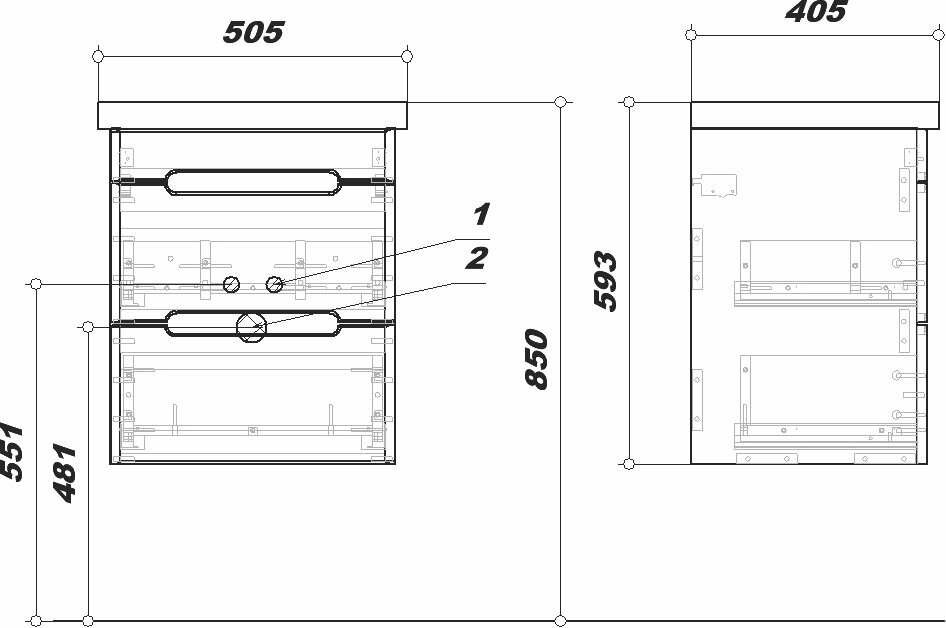 Тумба для ванной комнаты с раковиной SANSTAR Адель, ШхГхВ: 50х40.5х59.3 см, цвет: белый - фотография № 10