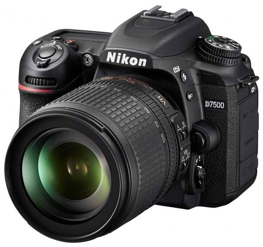 Фотоаппарат Nikon D7500 Kit AF-S DX NIKKOR 18-105mm 1:3.5-5.6 G ED VR