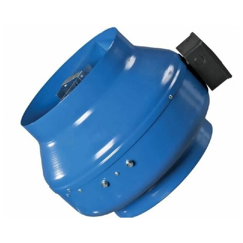 Канальный вентилятор VENTS 160 ВКМС синий 160 мм