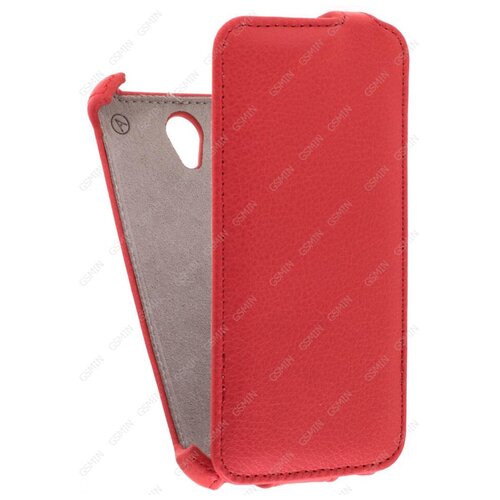 Кожаный чехол для Lenovo A3600D Armor Case (Красный) кожаный чехол для lenovo s8 armor case чёрный