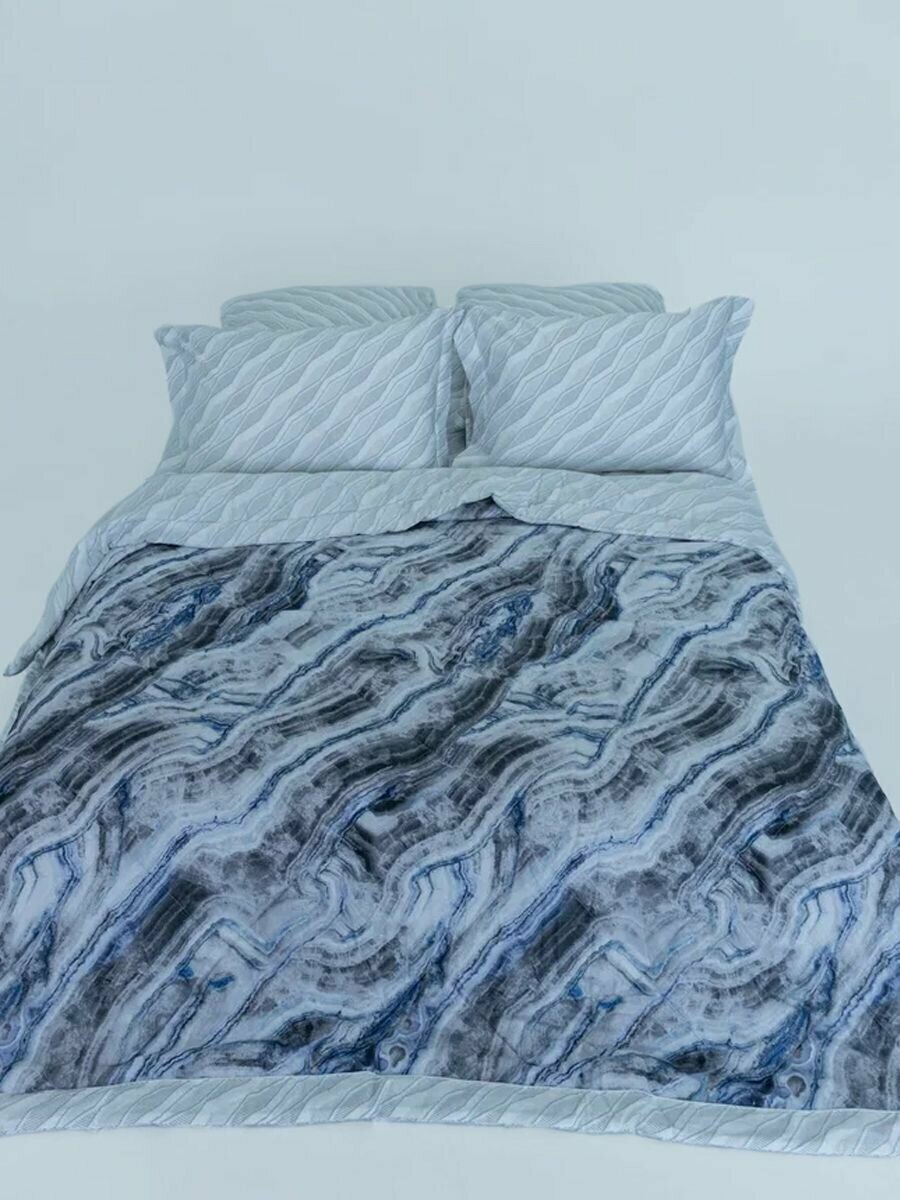 Комплект с одеялами DonCotton сатин "Минерал", семейный - фотография № 2