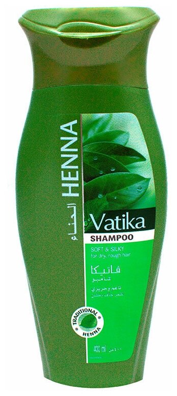 Vatika шампунь Henna Soft & Silky, 400 мл