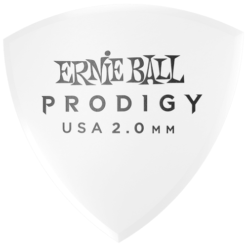 Ernie Ball 9338 Компл. медиаторов. Prodigy/2mm/Белые/6шт/цена за комплект