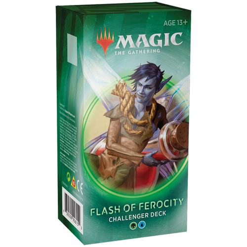 Настольная игра Wizards of the Coast MTG. Challenger Deck 2020: Flash of Ferocity настольная игра wizards of the coast mtg коммандир первобытное порождение