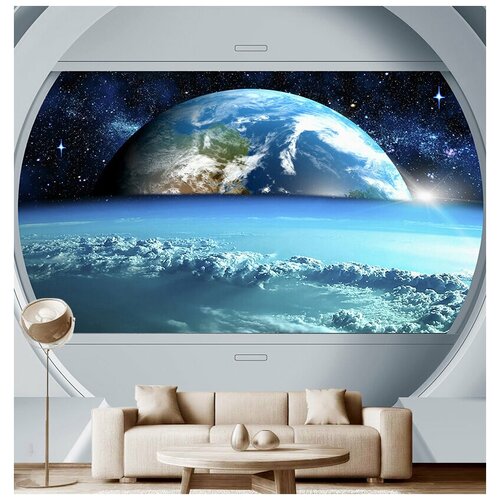 Фотообои на стену космос Модный Дом Космическая одиссея 300x290 см (ШxВ)