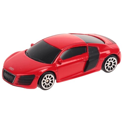 Легковой автомобиль RMZ City Audi R8 V10 (344996S) 1:64, 4 см, красный легковой автомобиль rmz city audi r8 v10 344996s 1 64 20 см серебристый