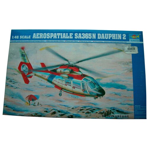 Сборная модель Trumpeter Aerospatiale SA365N Dauphin 2 (02816) 1:48