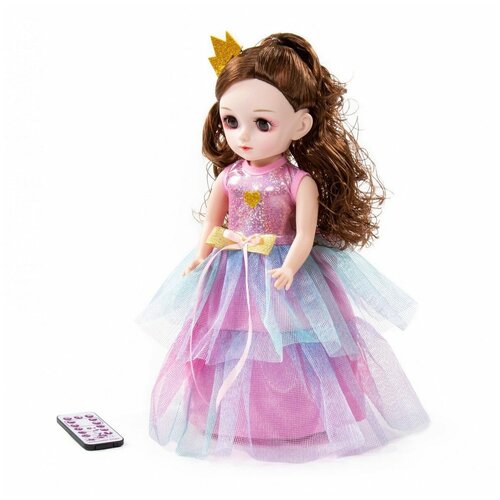 Интерактивная кукла Полесье Алиса на балу, 37 см, 79626 розовый интерактивная кукла полесье алиса на балу 37 см 79626