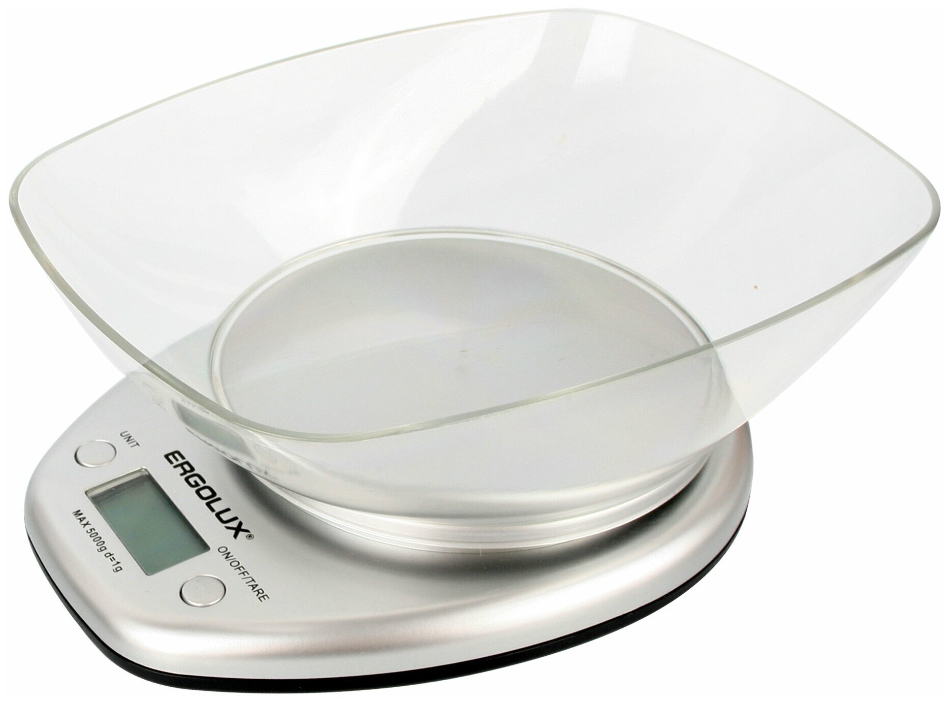 Кухонные весы ERGOLUX ELX-SK04-C03 (серебристый)