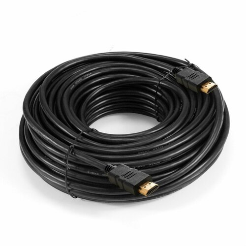 Кабель HDMI ExeGate EX-CC-HDMI-20.0F (19M/19M, 20м, v1.4b, ферритовые кольца, позолоченные контакты) EX294695RUS кабель hdmi exegate ex cc hdmi 20 0f 19m 19m 20м v1 4b ферритовые кольца позолоченные контакты ex294695rus