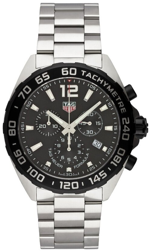 Наручные часы TAG Heuer CAZ1010.BA0842, черный, серебряный