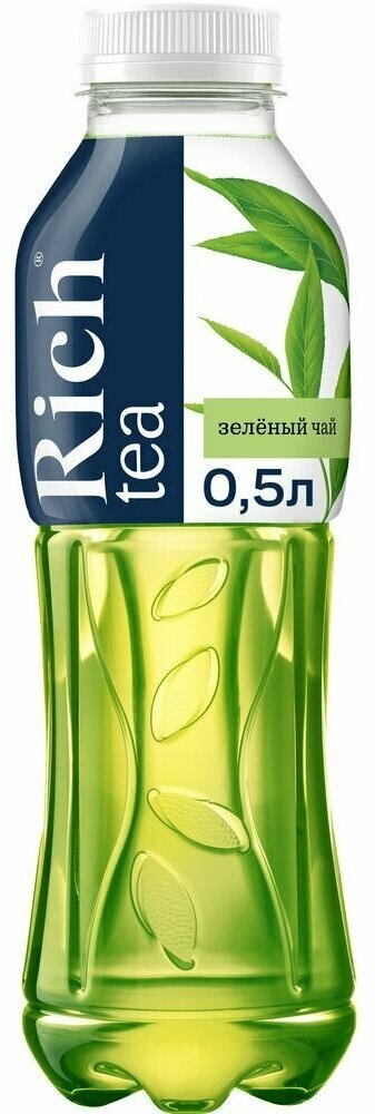 Чай Rich Tea холодный зеленый, 500мл, 10 шт