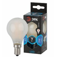 ЭРА Лампа светодиодная E14 7Вт ЭРА F-LED P45-7w-840-E14 frozed