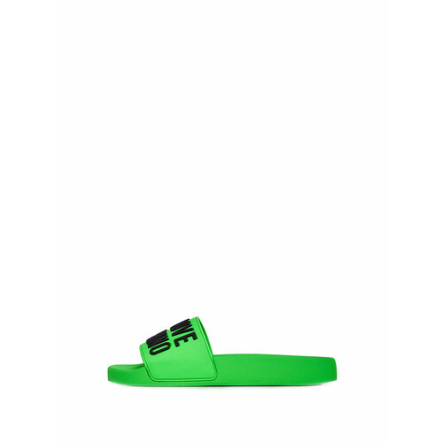 Шлепанцы LOVE MOSCHINO, размер 37, зеленый