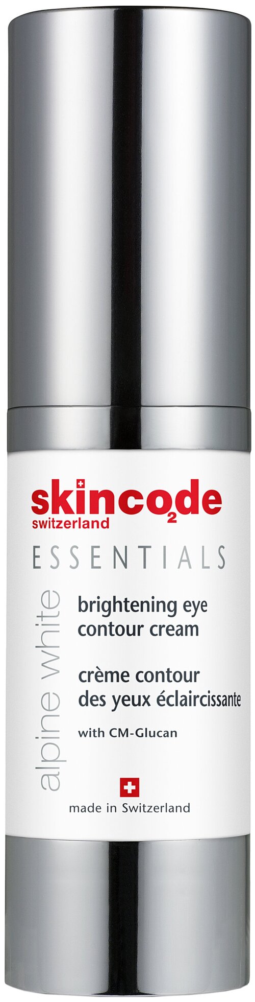 Skincode осветляющий крем для контура глаз Alpine White Brightening Eye Contour Cream, 15 мл, 1 г