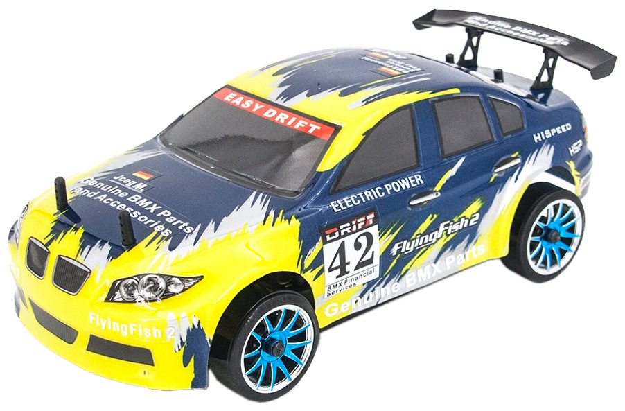 Радиоуправляемая машина для дрифта HSP FlyingFish2 BMW Drift Car 4WD 1:16 2.4G - 94163-16303 (94163-16303)