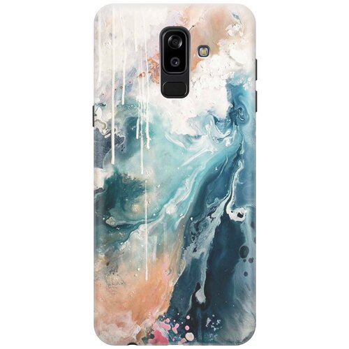 re paчехол накладка artcolor для samsung galaxy s8 с принтом брызги красок RE: PAЧехол - накладка ArtColor для Samsung Galaxy J8 (2018) с принтом Брызги красок