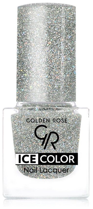 GOLDEN ROSE Лак для ногтей ICE COLOR 6мл 196 тон