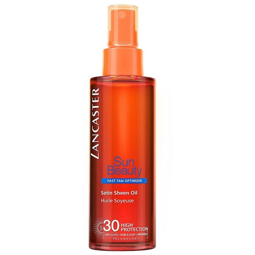 Lancaster Lancaster Sun Beauty шелковистое масло быстрый загар SPF 30, 150 мл сухое кокосовое масло для тела с эффектом загара self tan coconut dry oil tan body 100мл