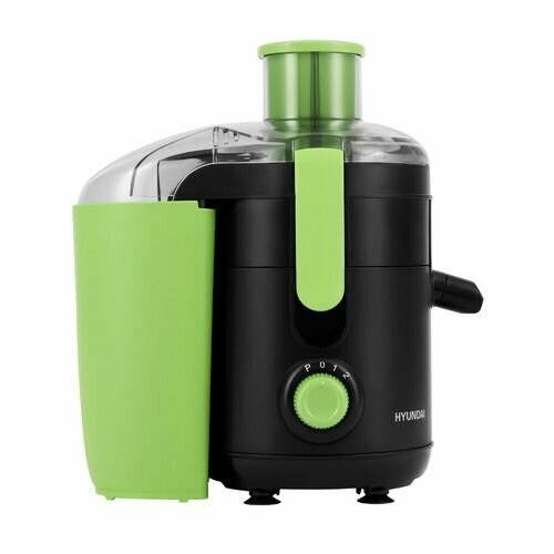 Соковыжималка Hyundai HY-JE1625 центробежная черный и зеленый 579000₽