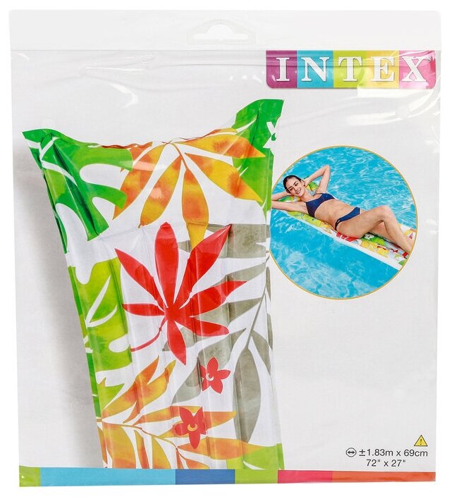 Надувной матрас для плавания Intex - фото №10