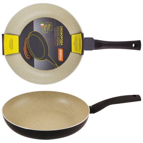 фото Сковорода антипригарн. "favorito" 28 см (1/10) "mallony" mp-28