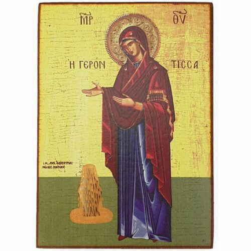 Икона Божьей Матери Геронтисса (копия старинной), арт STO-396 икона божьей матери петровская копия старинной арт sto 472