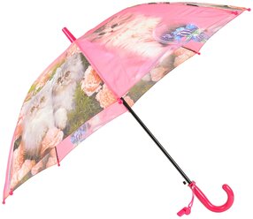 Зонт-трость полуавтомат детский Rain Lucky 920-5 LACN со свистком