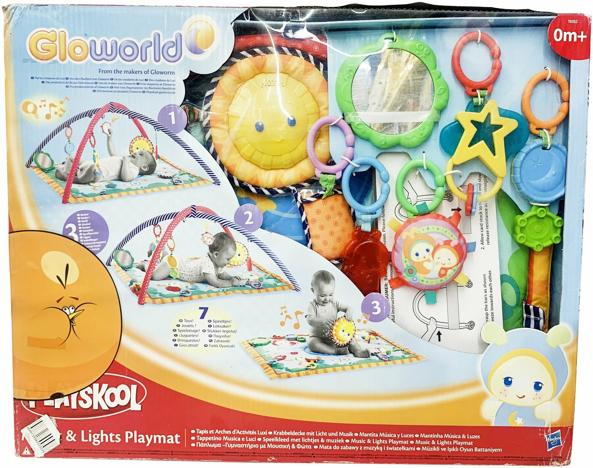 Игровой коврик Playskool Gloworld 18352