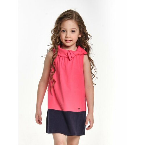 Платье Mini Maxi, размер 110, коралловый комплект одежды mini maxi размер 110 коралловый