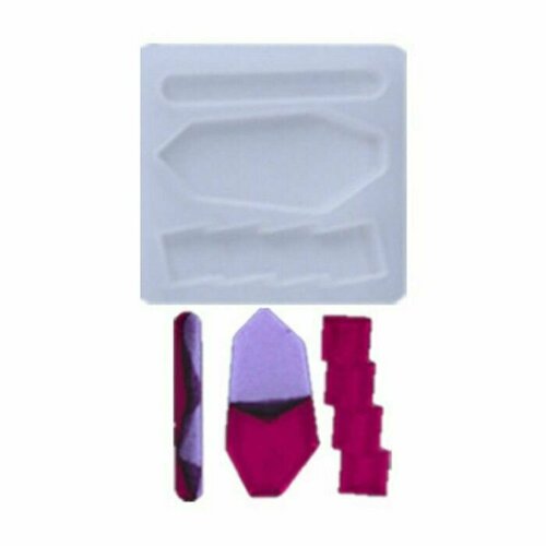 Форма силиконовая универсальная Заколка 3 вида заколки 500₽