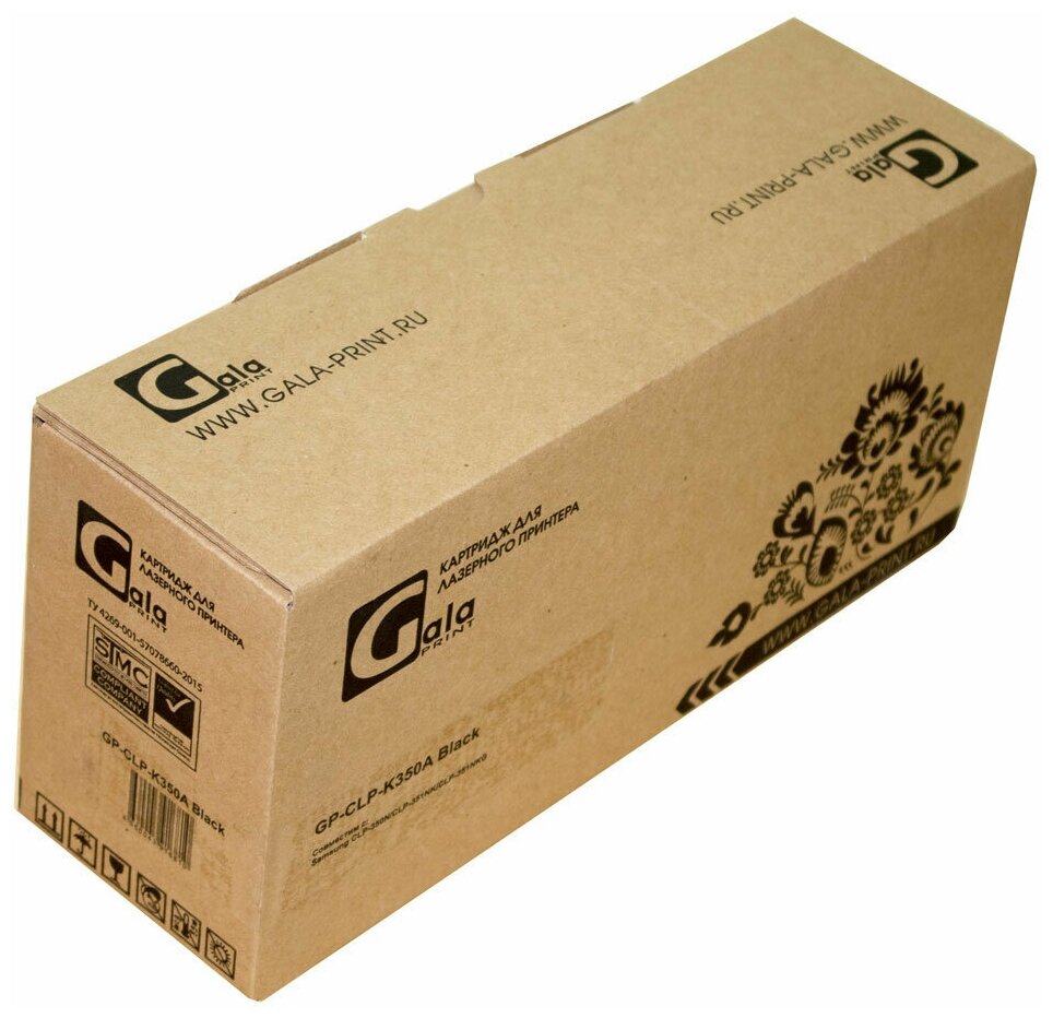 Картридж CLP-K350A для Samsung CLP-350, CLP-350N, CLP-351 GalaPrint черный