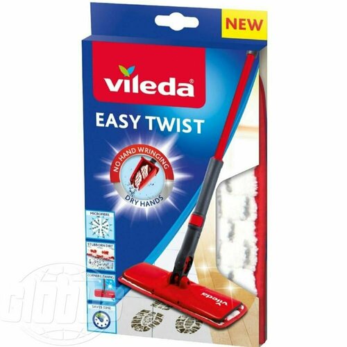 Насадка для швабры Vileda Ultramax Easy Twist с отжимом