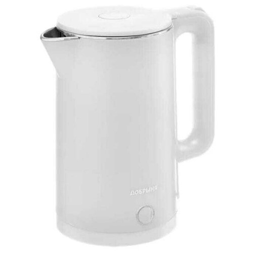 Электрический чайник Добрыня DB-1245W белый 242600₽