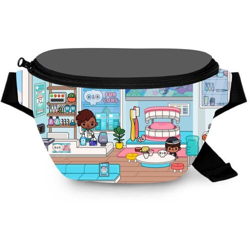 фото Сумка поясная , мультиколор migom