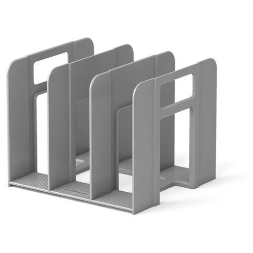 фото Подставка для бумаг серая, пластиковая erich krause, techno erichkrause 4672470 . yandex market