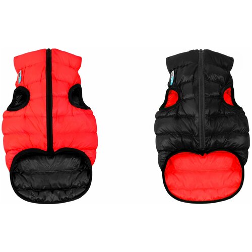 фото Airyvest курточка двухсторонняя эйривест, размер xs 30, красно- черная. спина: 43-45см, объем груди: 27-30см