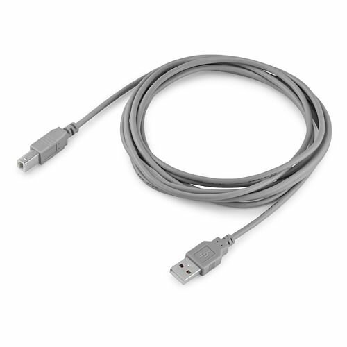 Кабель USB2.0 Buro USB A(m) - USB B(m), 3м, блистер, серый [bhp ret usb_bm30]