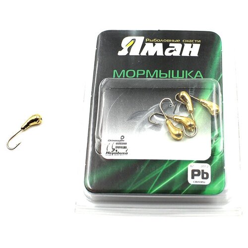 Мормышка яман уралка с отвцвSILVER PLATED d 3 вес 03 г уп 5 шт 399₽