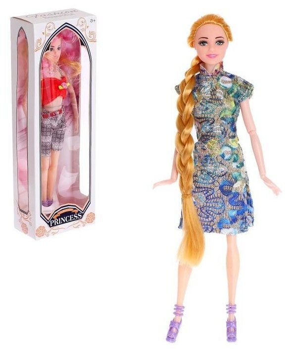 Кукла-модель шарнирная "Оля", микс