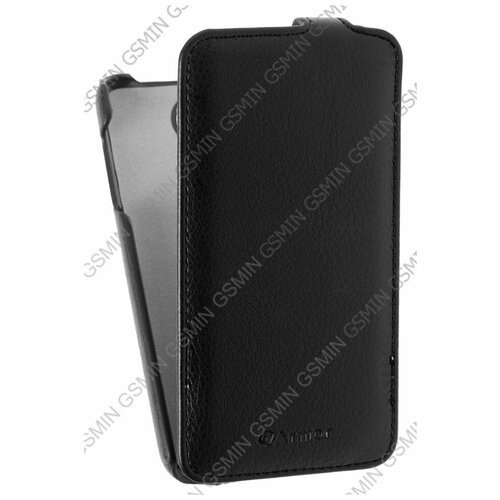 Кожаный чехол для Lenovo A680 Armor Case Full (Черный)