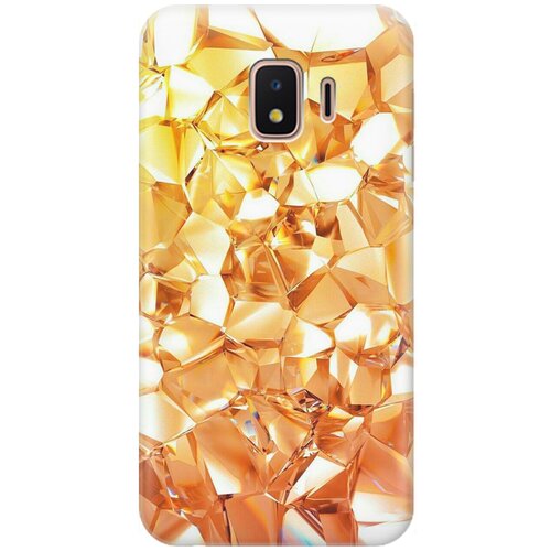 фото Re:pa накладка transparent для samsung galaxy j2 core с принтом "янтарные камни"