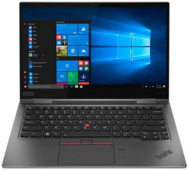 14" Ноутбук Lenovo ThinkPad X1 Yoga (4th Gen) (2560x1440, Intel Core i7 1.8 ГГц, RAM 8 ГБ, SSD 256 ГБ, Win10 Pro), 20QF0021RT, Iron Grey