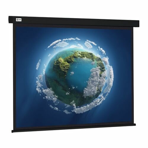 Экран Cactus Wallscreen CS-PSW-127X127-BK, 127х127 см, 1:1, настенно-потолочный черный