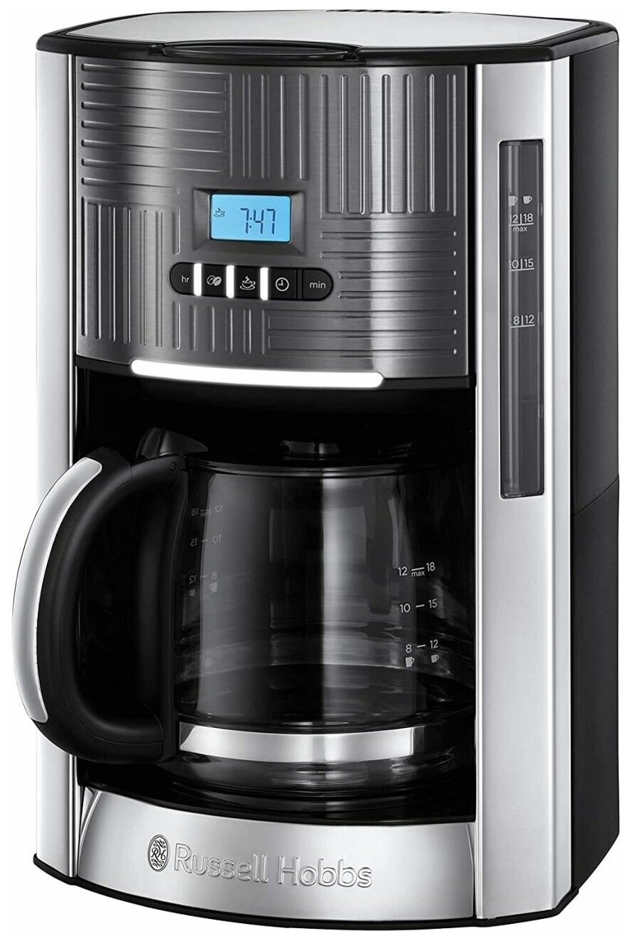 Кофеварка Russell Hobbs 25270-56 Geo Steel - фотография № 1