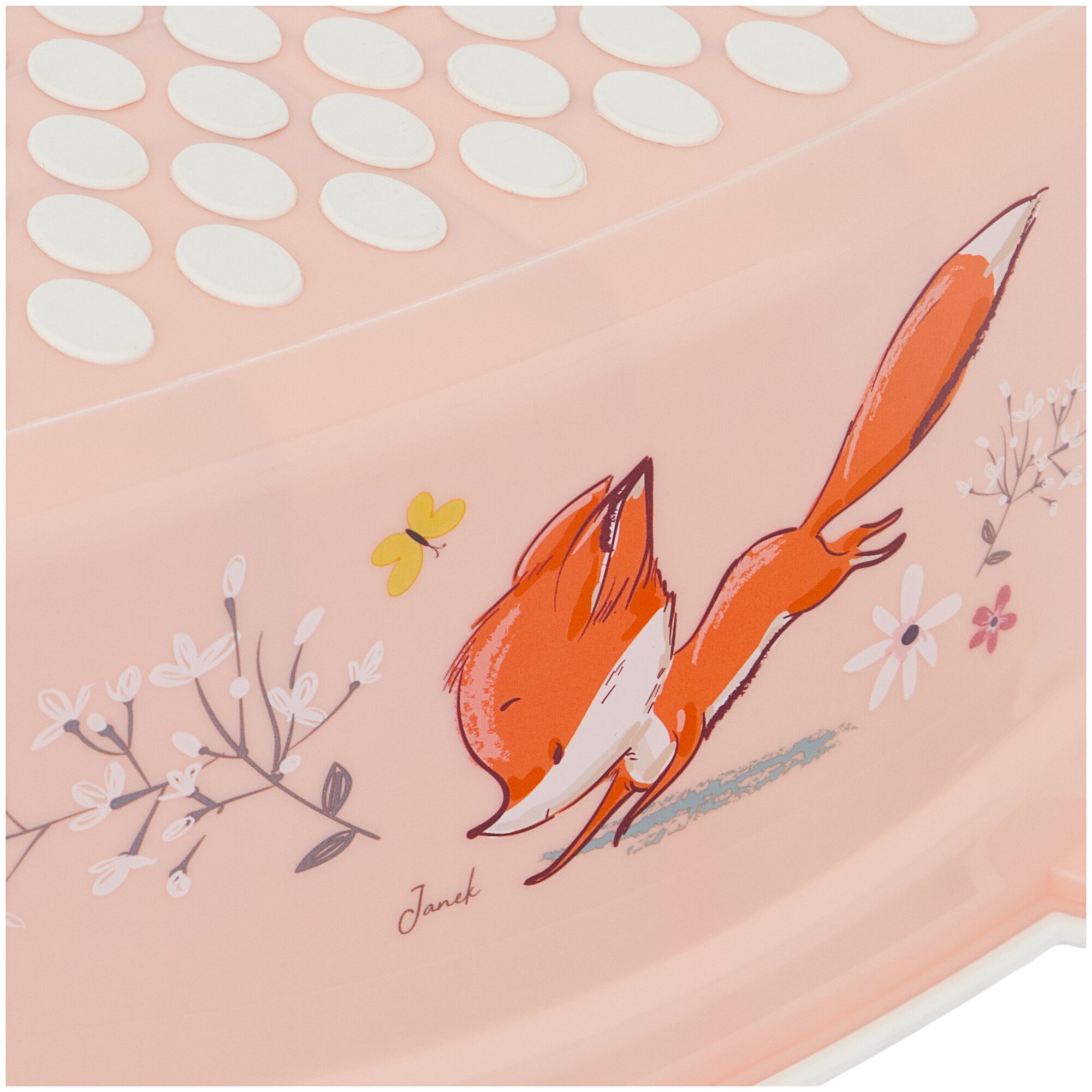 Подставка для ванны Tega Лесная сказка, цвет: светло-розовый - фото №4