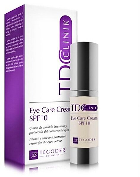 Крем для век омолаживающего действия — Eye Care Cream SPF 10 (Clinik) 20мл.