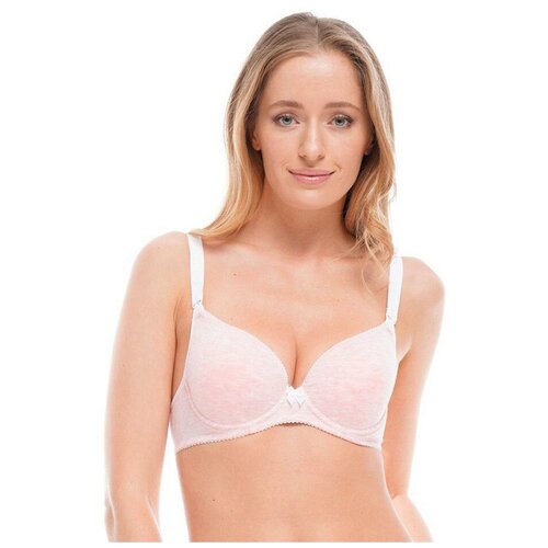 фото Бюстгальтер euromama элизе 6003 (меланж) розовый меланж