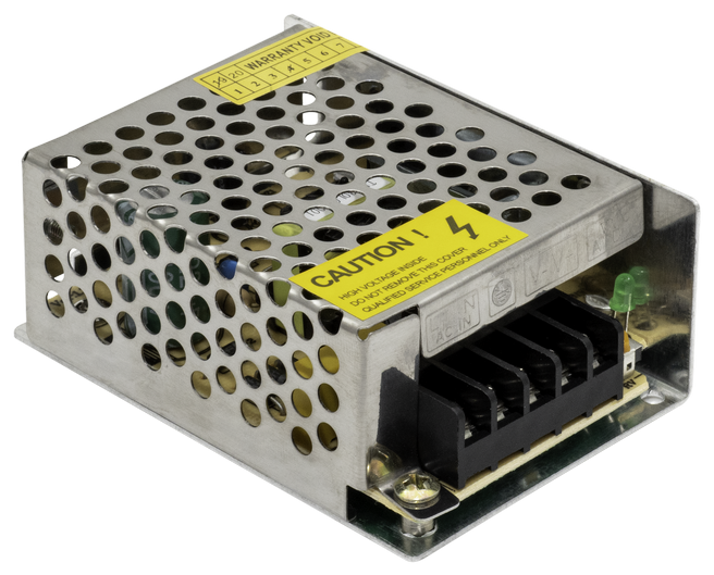 Блок питания для светодиодов 220/12V 25W, IP20 сетка SWGroup - фото №4